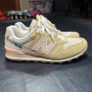 New Balance Shoes Womens 6.5 B Classic 996 Low Sneakers WL996CPD Brown Peach BP
